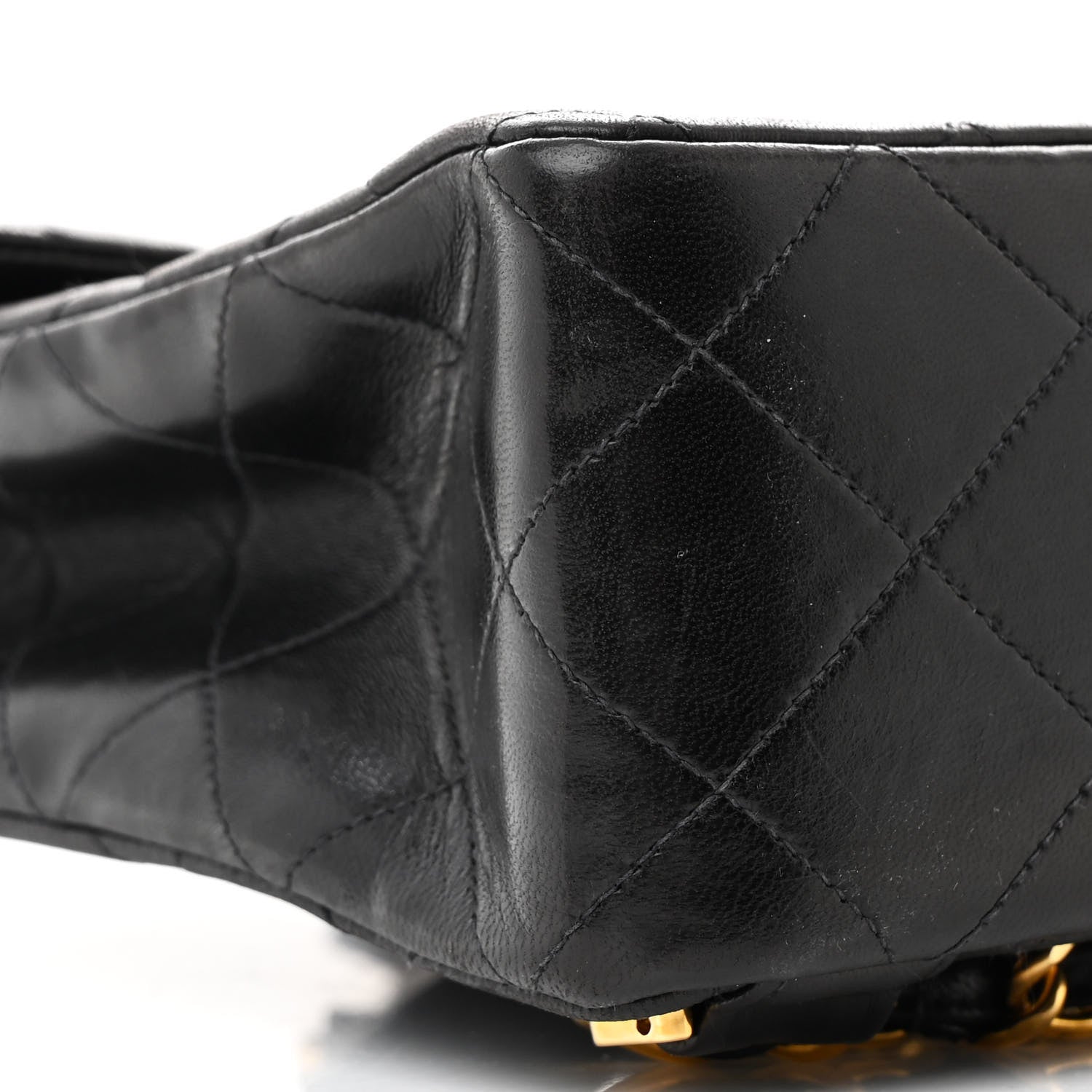 Chanel Lambskin Quilted Backpack Black 10 of 13