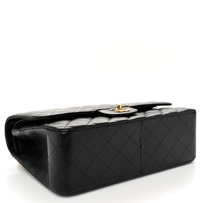 Chanel Caviar Quilted Jumbo Double Flap Black 4 of 11