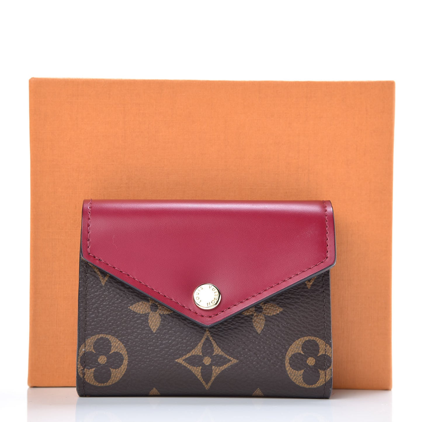 Monogram Zoe Wallet Fuchsia
