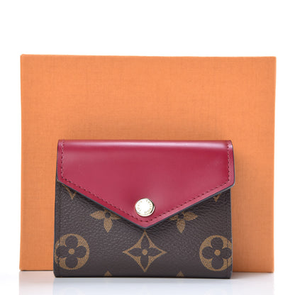 Louis Vuitton Monogram Zoe Wallet Fuchsia 7 of 8