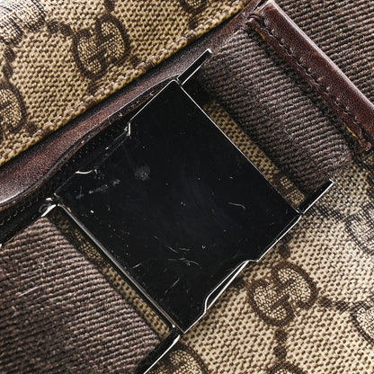 Gucci GG Plus Monogram Web Belt Bag Dark Brown 10 of 10