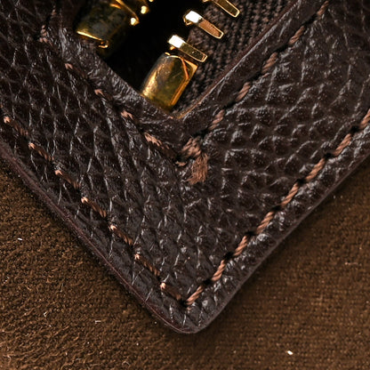 Tom Ford Grained Calfskin Medium Jennifer Crossbody Bag Brown 11 of 13