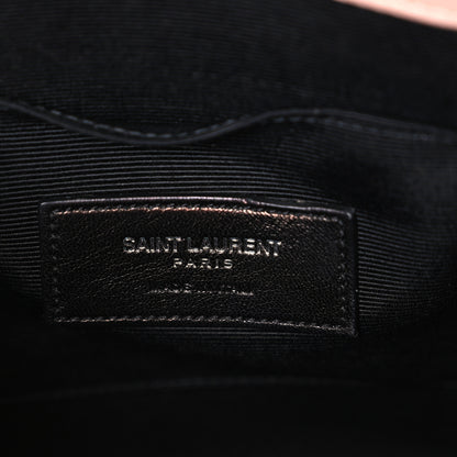 Saint Laurent Grained Calfskin Baby Sac De Jour Antique Rose 5 of 10