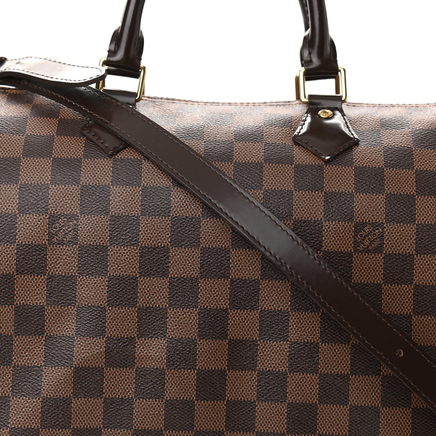 Louis Vuitton Damier Ebene Speedy Bandouliere 35 9 of 16