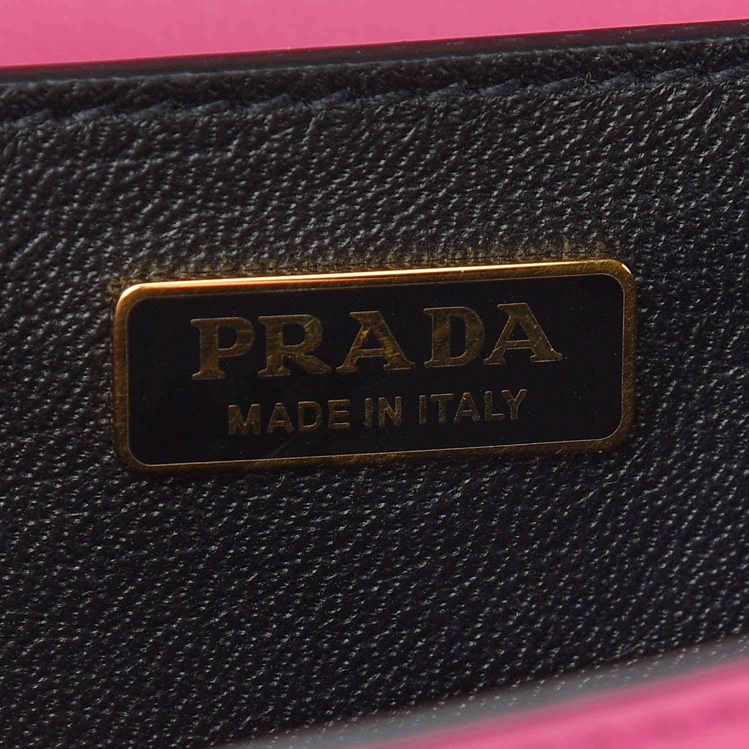 Prada City Calf Saffiano Cahier Bag Fuxia Black 6 of 8