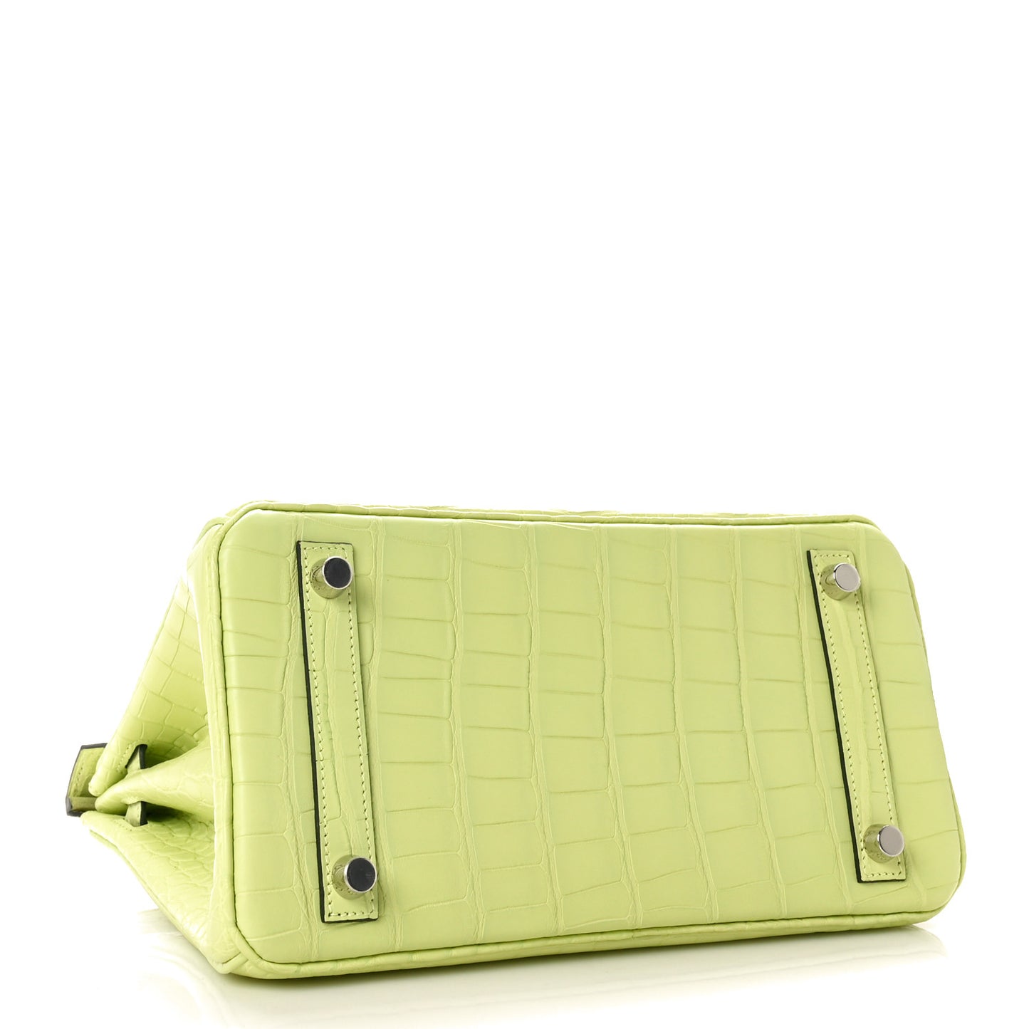 Matte Alligator Birkin 25 Jaune Bourgeon