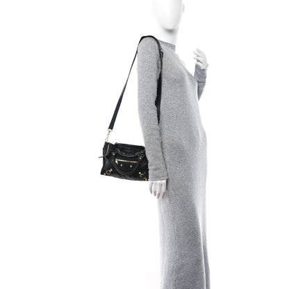 Balenciaga Agneau Giant 12 Gold Hardware Mini City Black 2 of 14