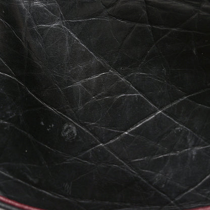 Chanel Aged Calfskin Quilted Medium Double Flap Black 14 of 15
