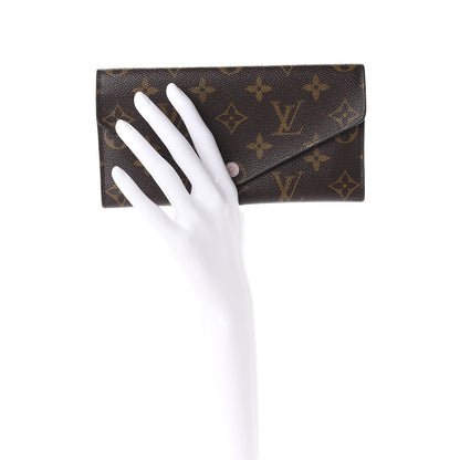 Louis Vuitton Monogram Josephine Wallet Rose Ballerine 2 of 8