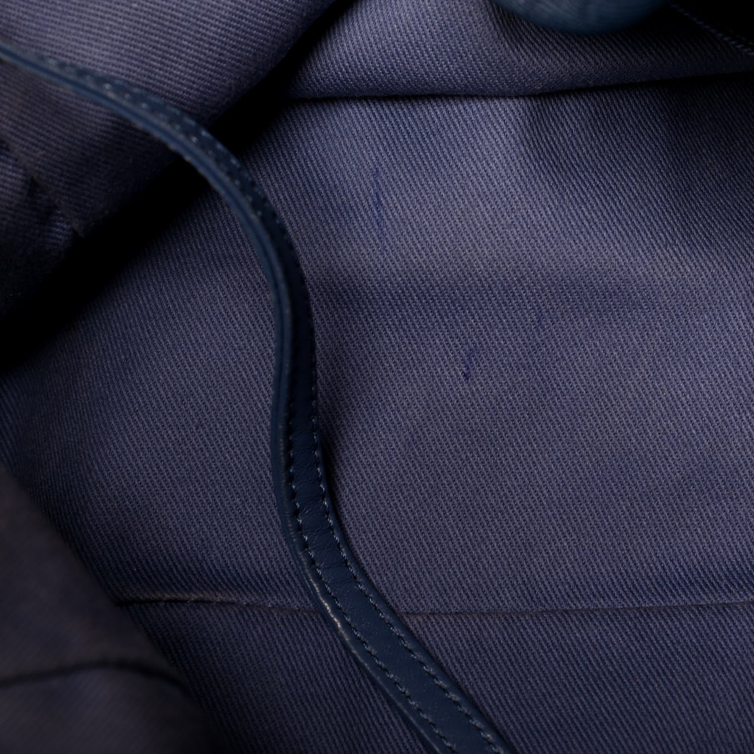 Chanel Canvas Medium Deauville Tote Dark Blue 14 of 18