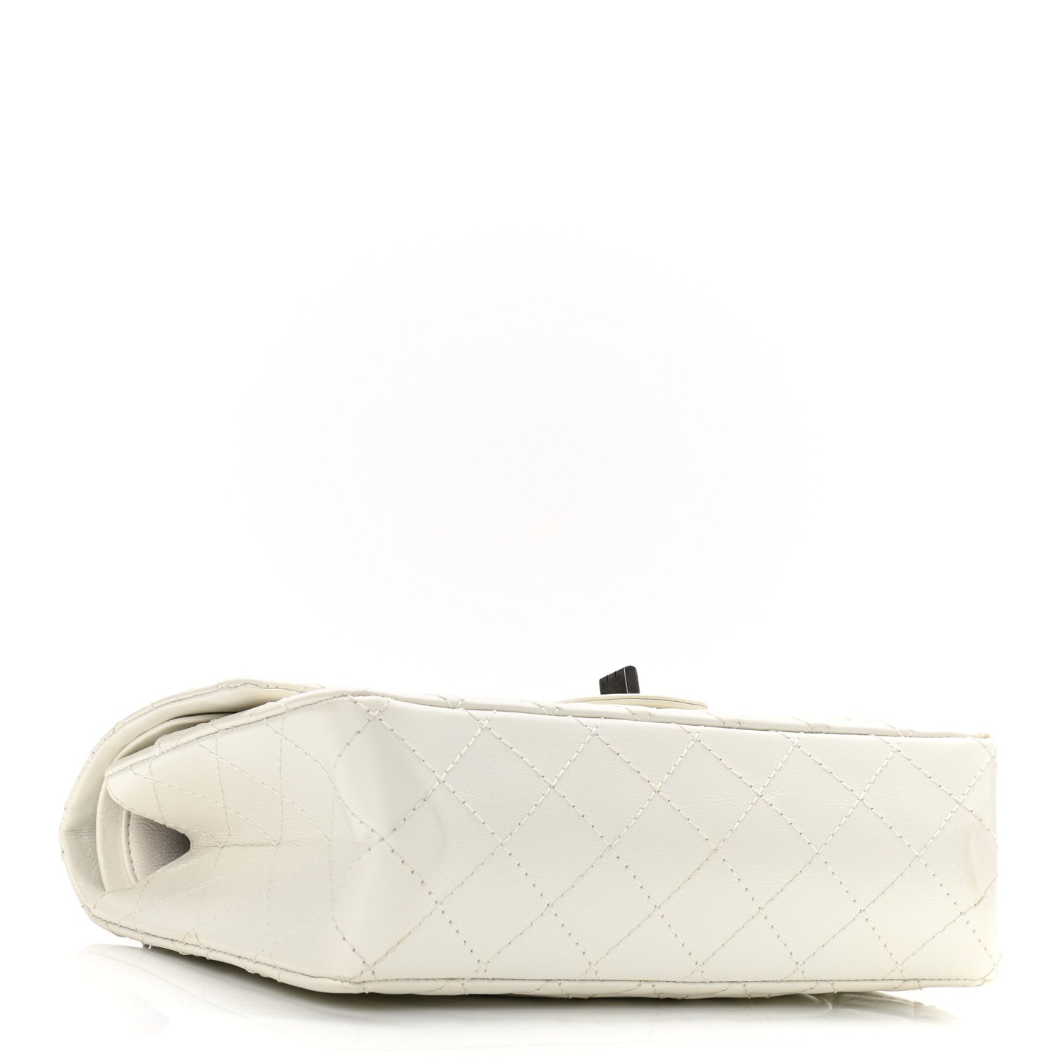 Chanel Aged Calfskin Quilted 2.55 Reissue 225 Flap White 4 of 13