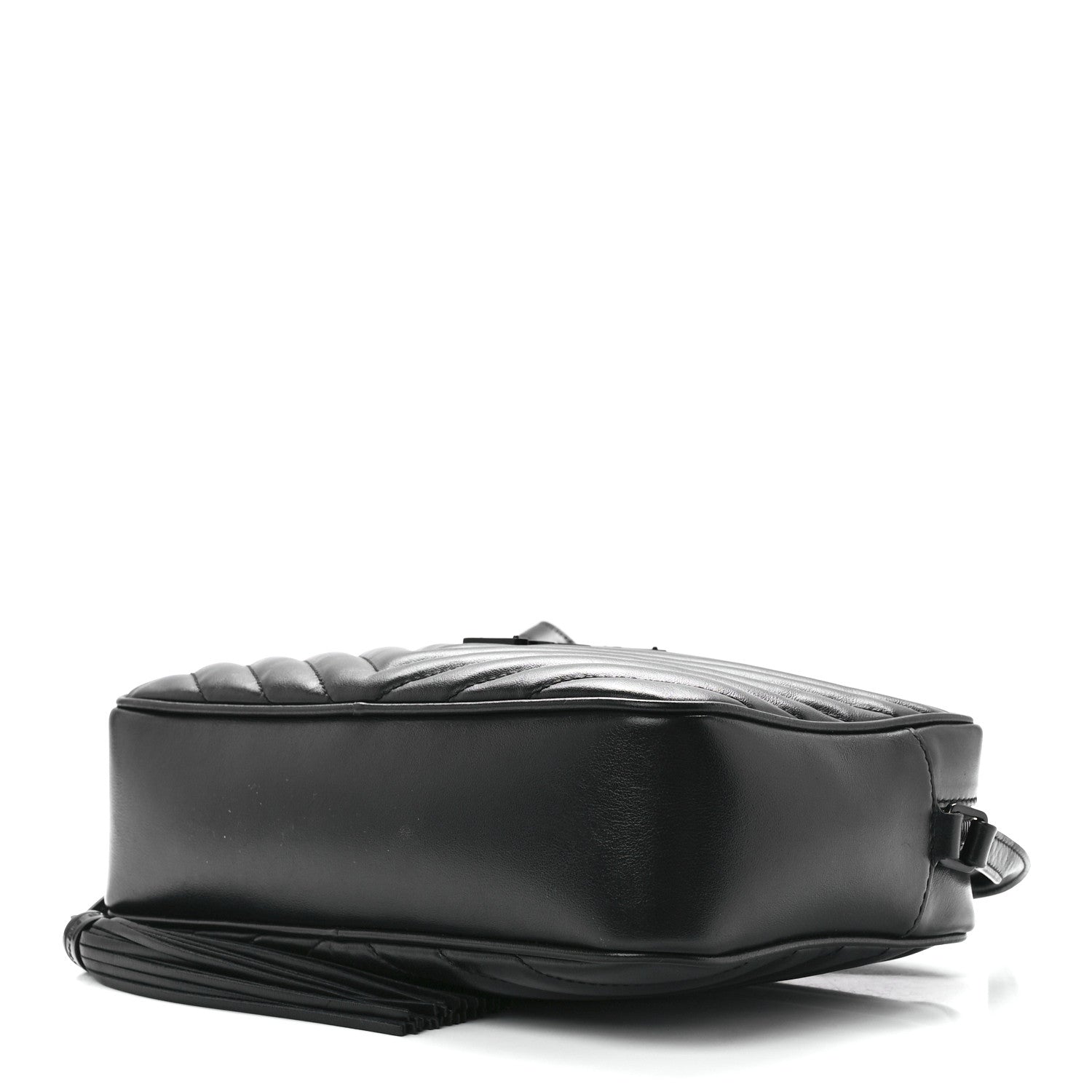 Saint Laurent Calfskin Matelasse Monogram Lou Camera Bag Black 8 of 10