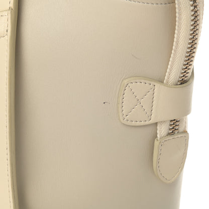 Celine Smooth Calfskin Mini Tri-Color Luggage White 14 of 17