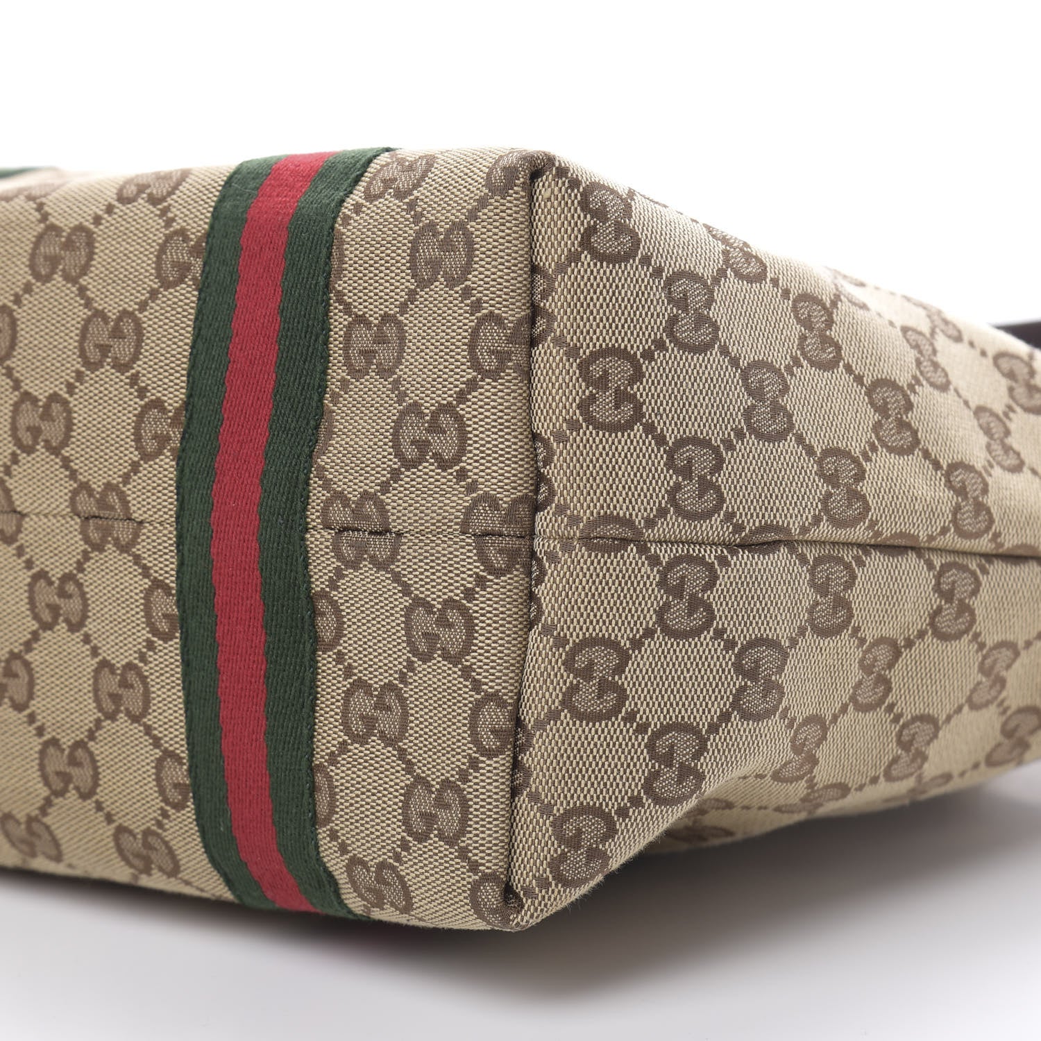 Gucci Monogram Medium Jolicoeur Tote Dark Brown 10 of 16