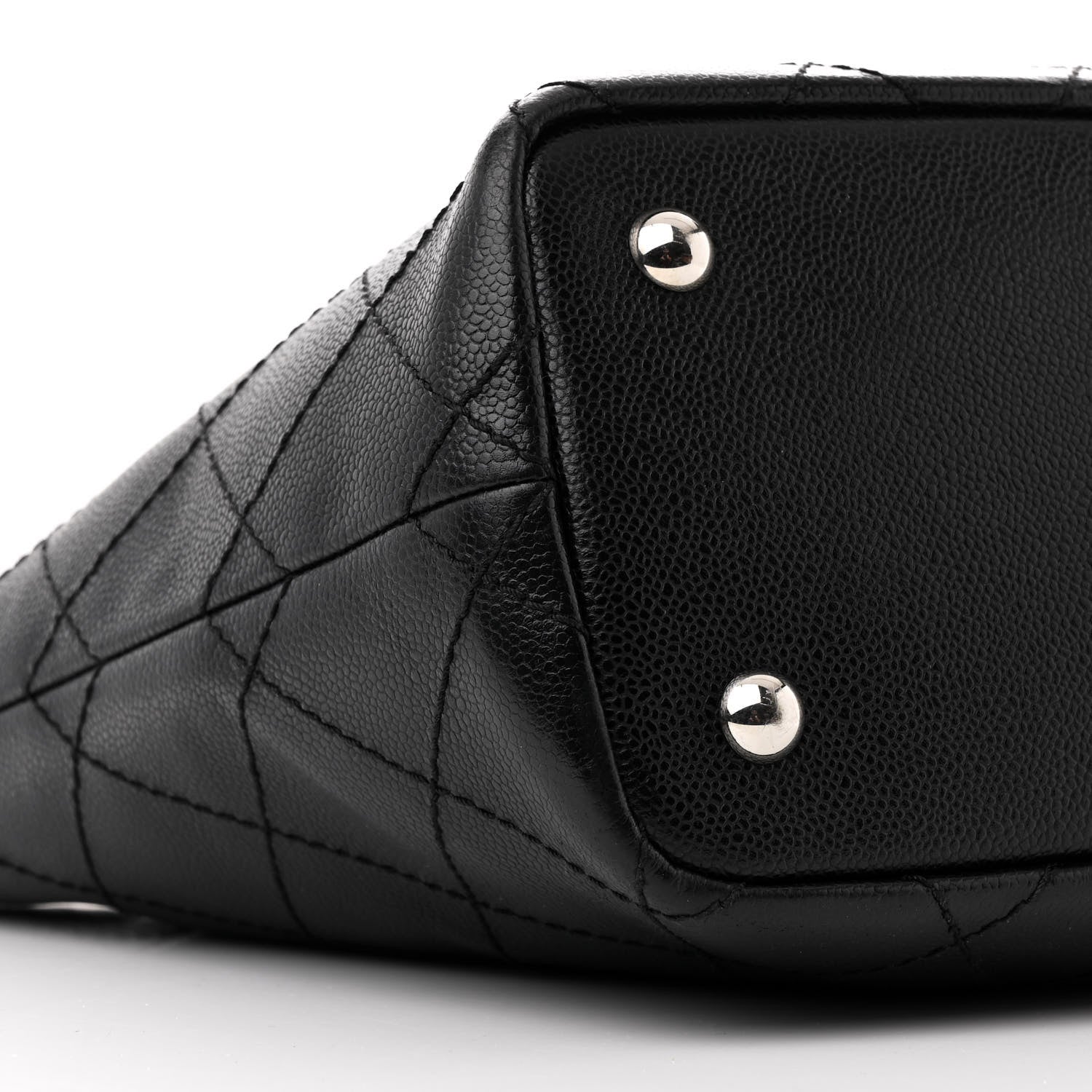Chanel Grained Calfskin Shopping Fever Tote Black 11 of 15