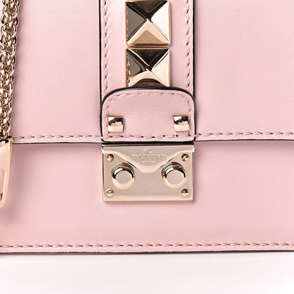 Valentino Garavani Vitello Mini Glam Lock Rockstud Flap Water Rose 7 of 11