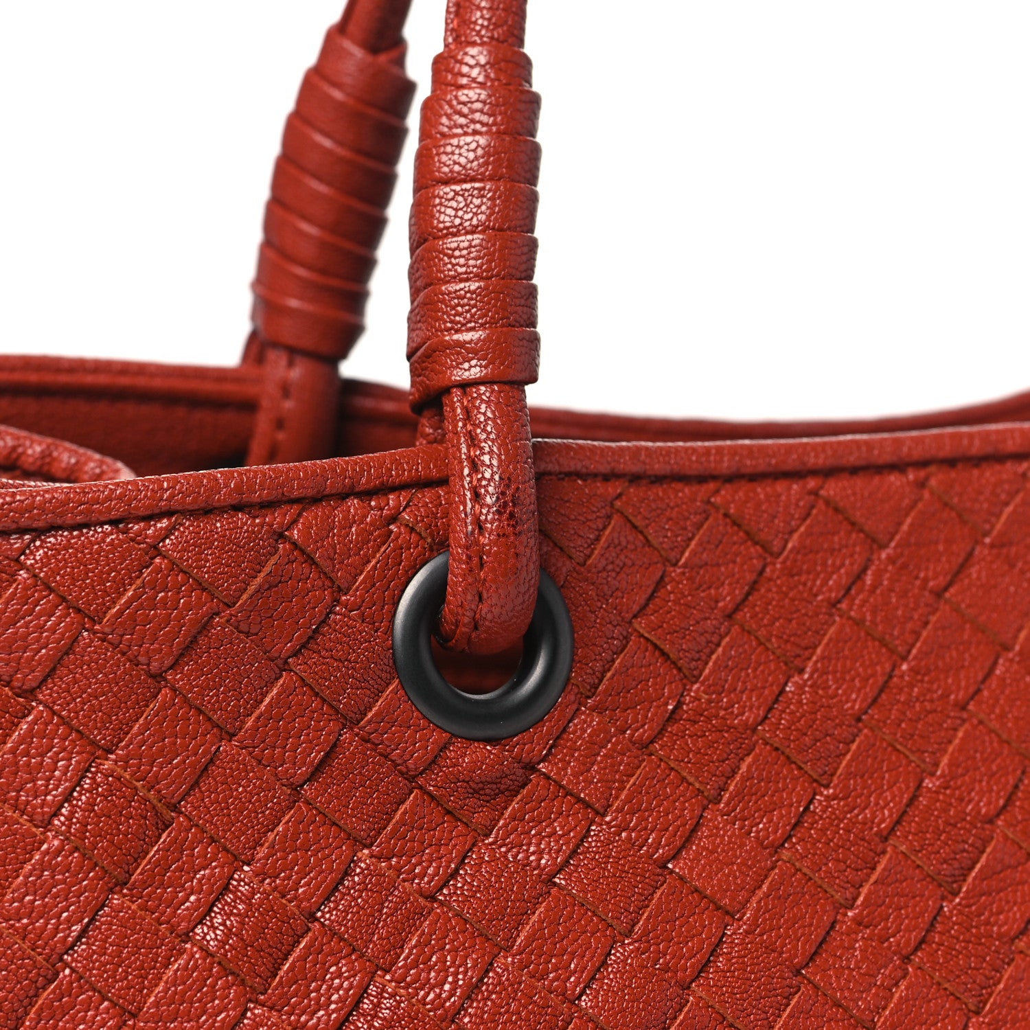Bottega Veneta Nappa Intrecciato Woven Tote Terracota 11 of 11