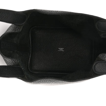 Hermes Taurillon Clemence Picotin Lock 18 PM Black 5 of 11
