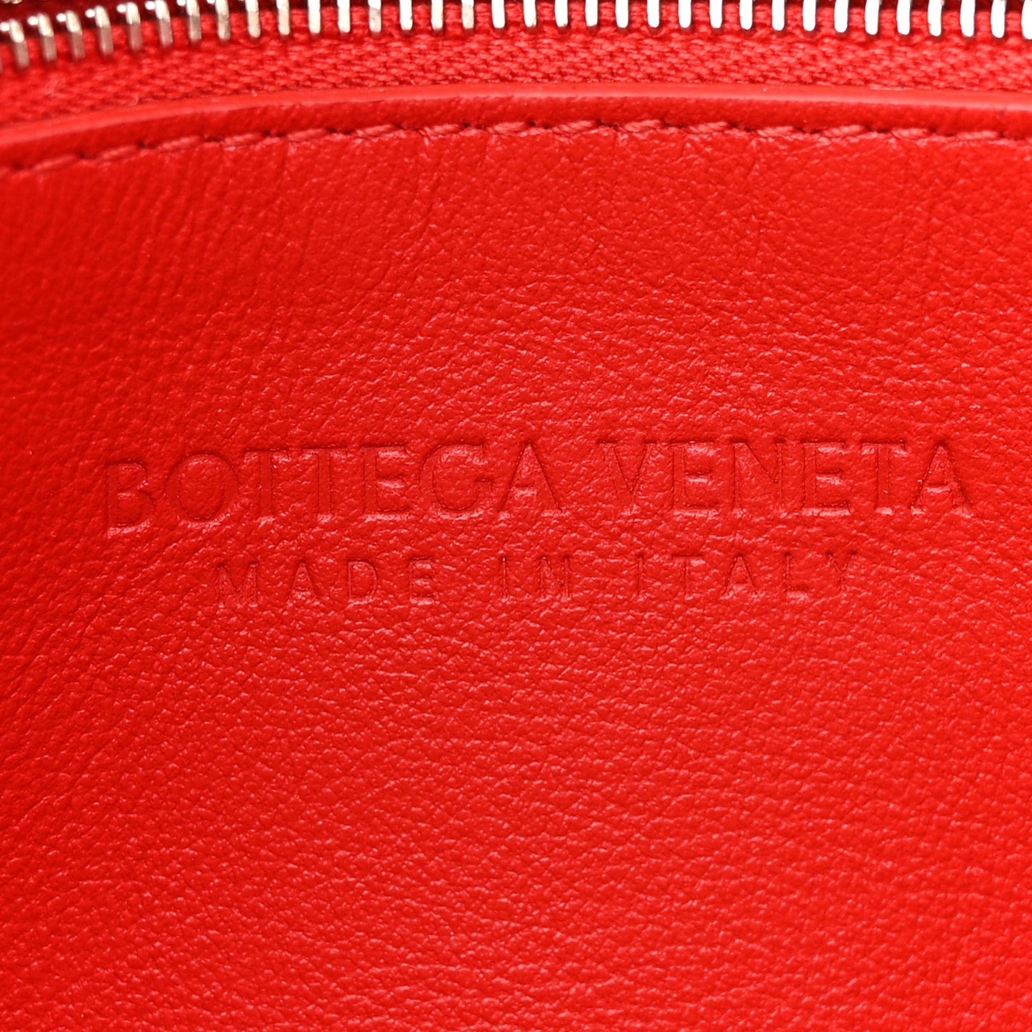 Nappa Intrecciato Small Camera Bag Red