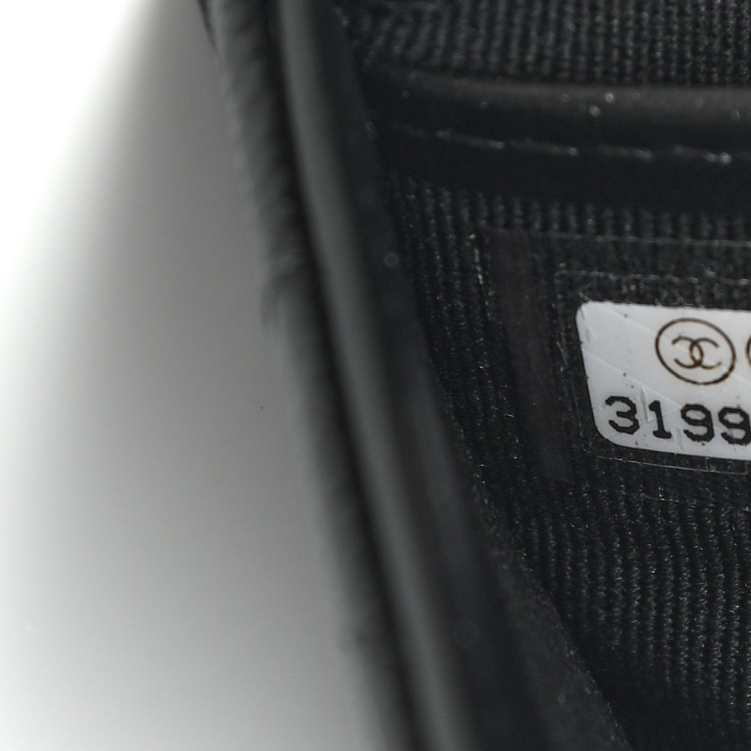 Chanel Caviar Quilted Crystal CC Large Gusset Flap Wallet Black 8 of 9