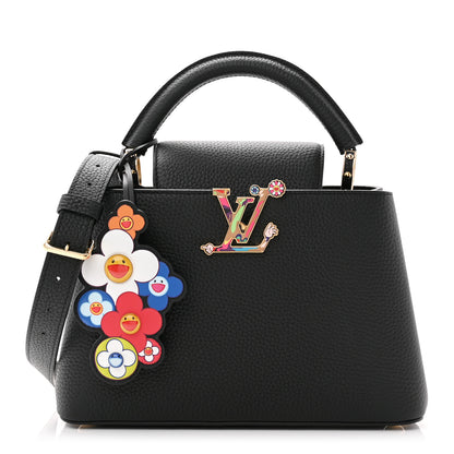 Louis Vuitton LV X TM Taurillon Superflat Capucines BB Black 1 of 9