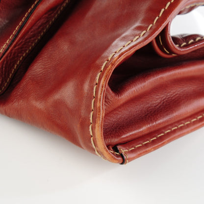 Chloe Calfskin Edith Satchel Whiskey 9 of 9