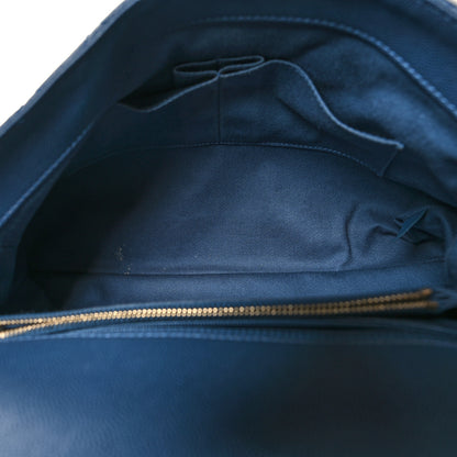 Chanel Caviar Quilted Medium Coco Handle Flap Blue 5 of 11