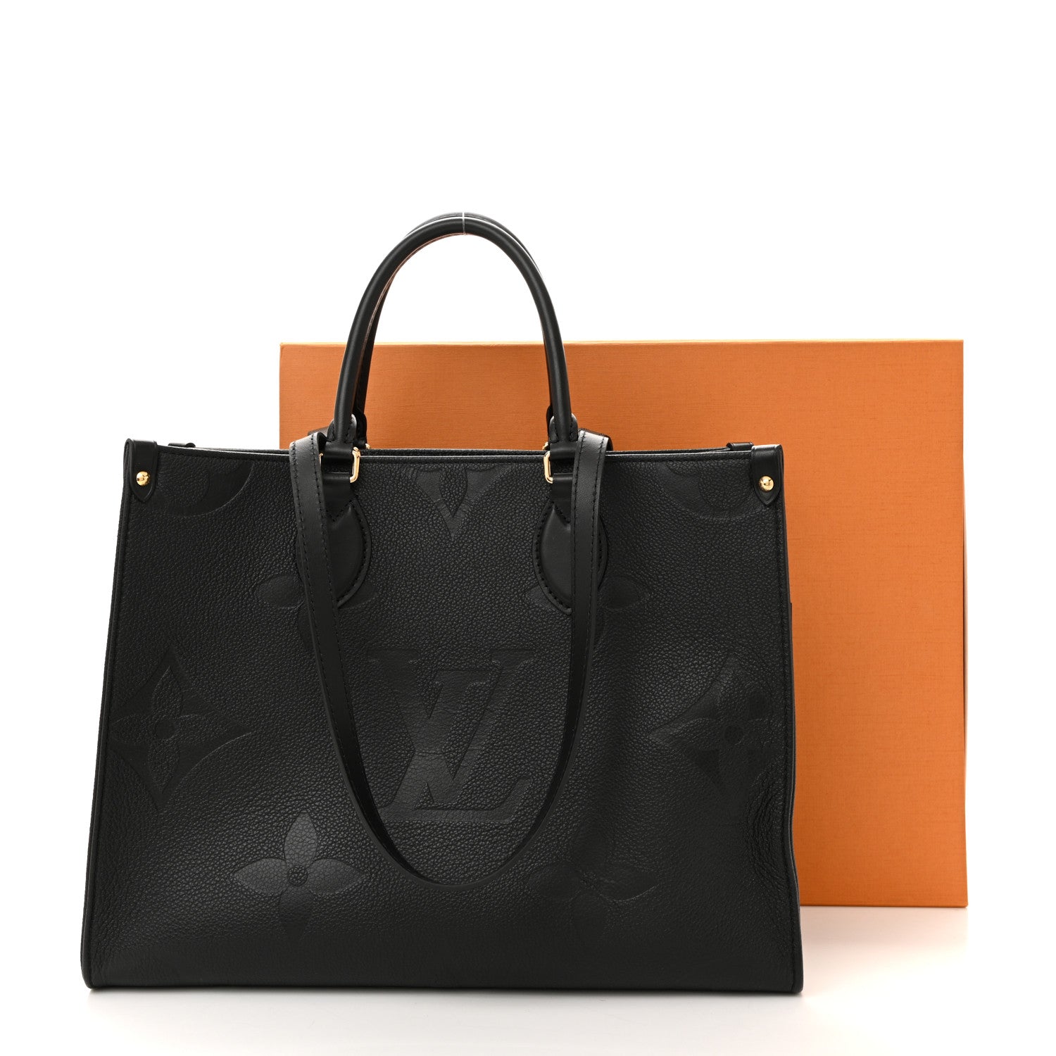 Louis Vuitton Empreinte Monogram Giant Onthego MM Black 10 of 10