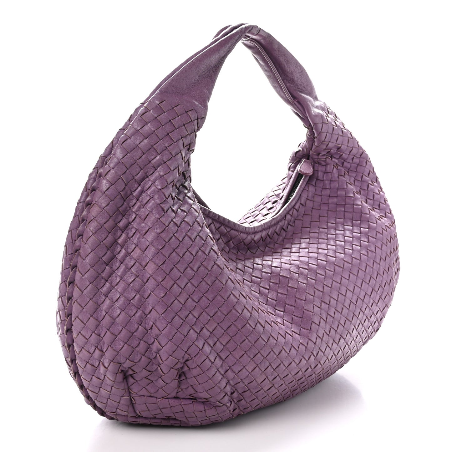 Nappa Intrecciato Large Belly Veneta Hobo Corot