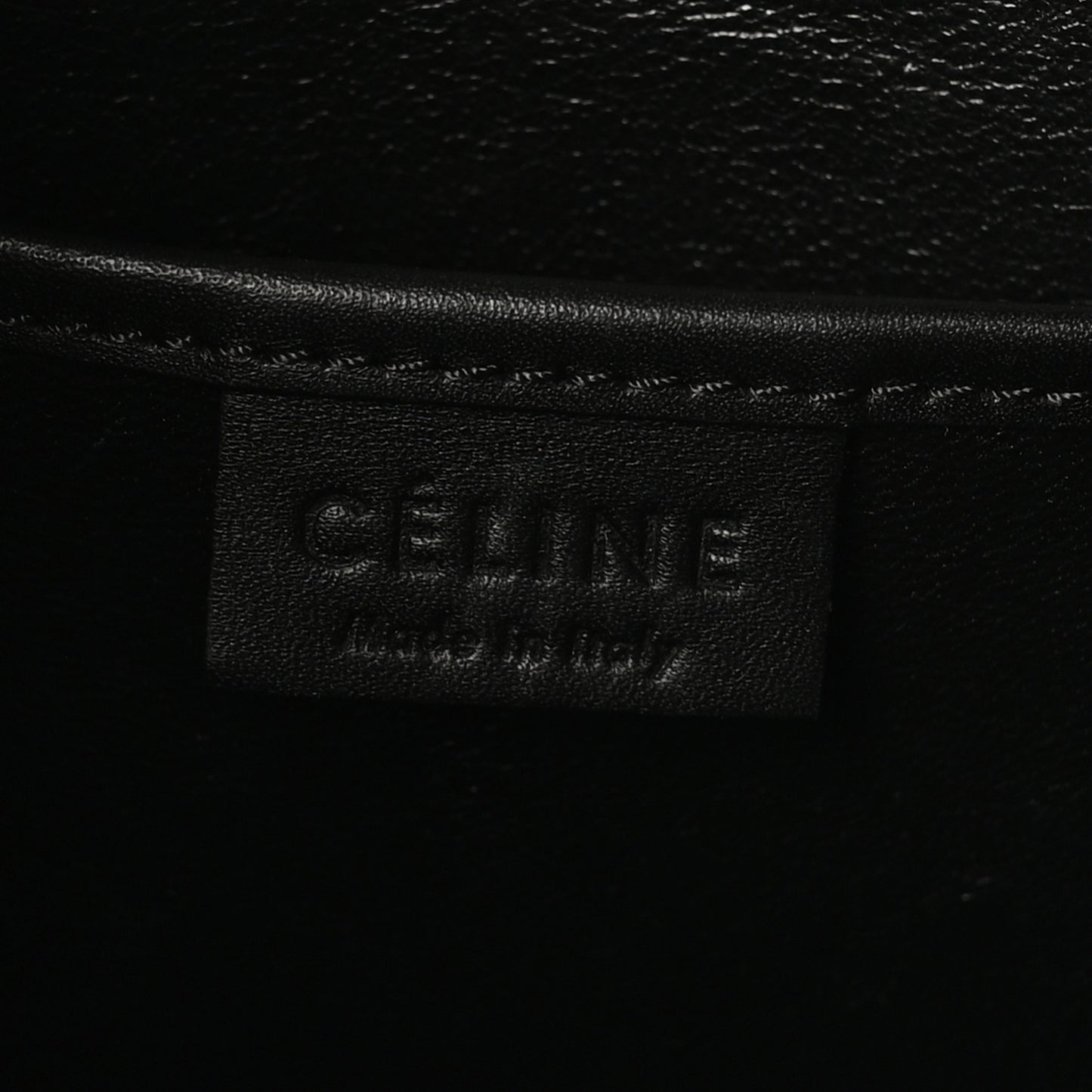 Drummed Calfskin Nubuck Nano Tri-Color Luggage Stone Blue Black