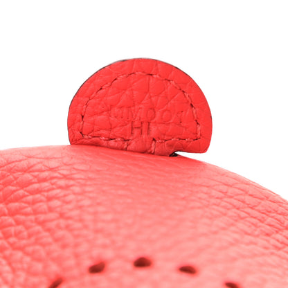 Hermes Taurillon Clemence Evelyne TPM Rouge Pivoine 6 of 12
