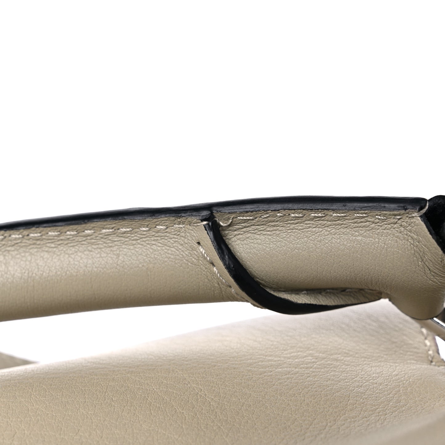 Calfskin Medium Puzzle Bag Light Oat