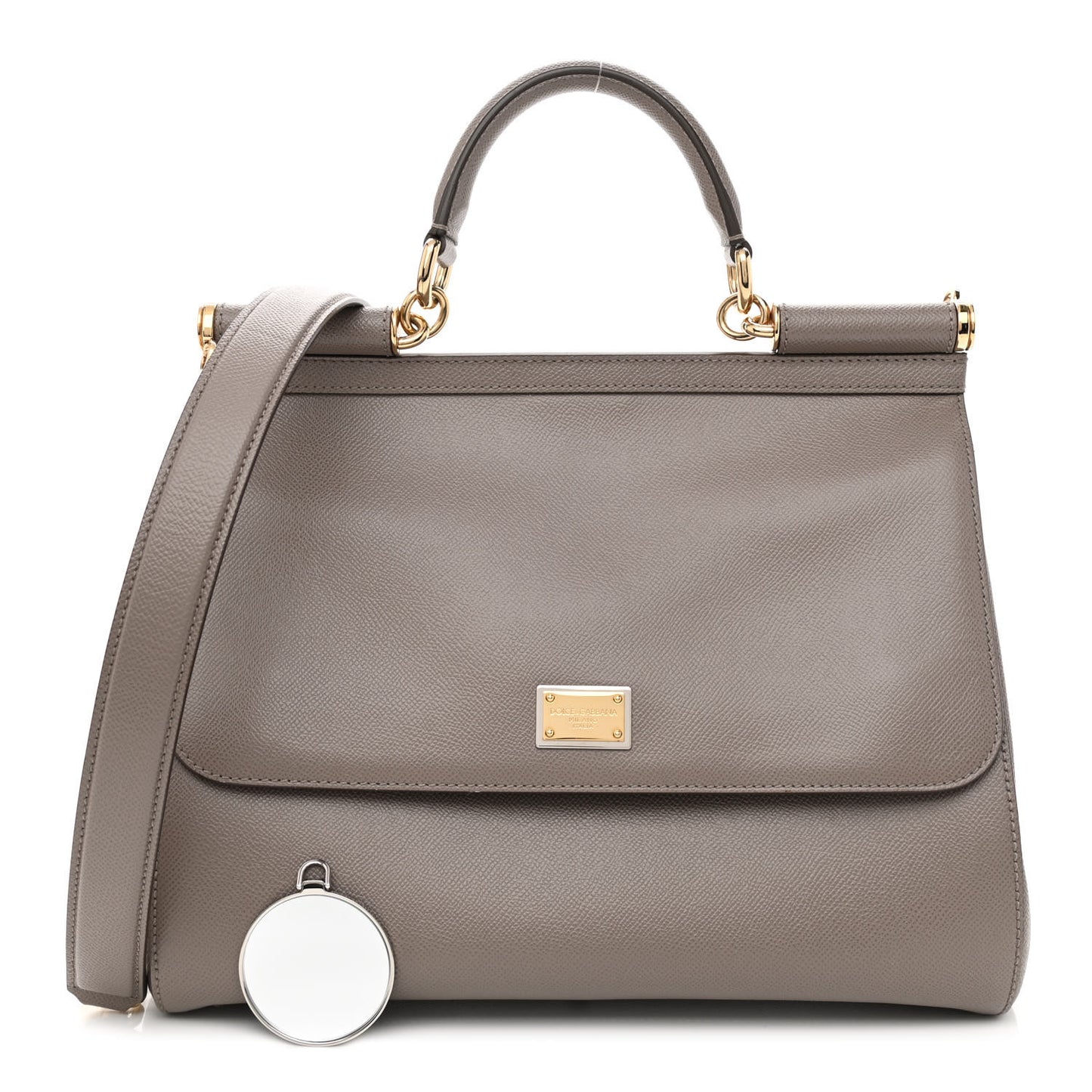 Dauphine Medium Miss Sicily Satchel Grey