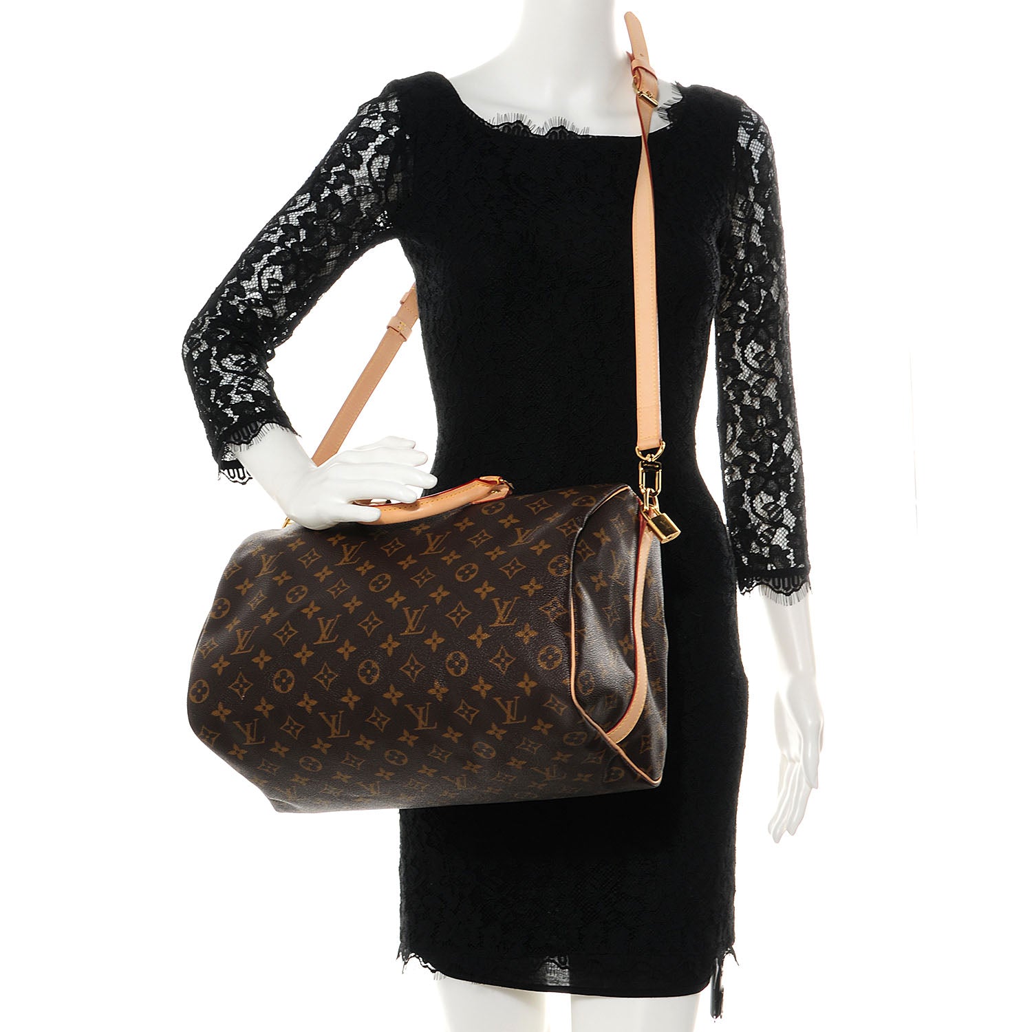 Louis Vuitton Monogram Speedy Bandouliere 35 2 of 7