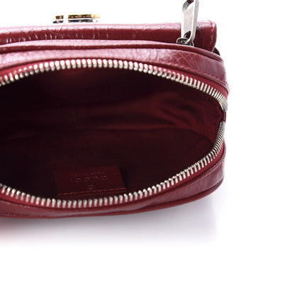 Gucci Fluffy Calfskin Mini Morpheus Belt Bag 90 36 Red 5 of 12