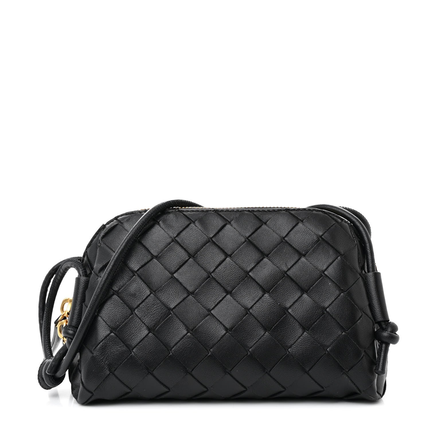 Bottega Veneta Nappa Intrecciato Concert Pouch Black 1 of 11