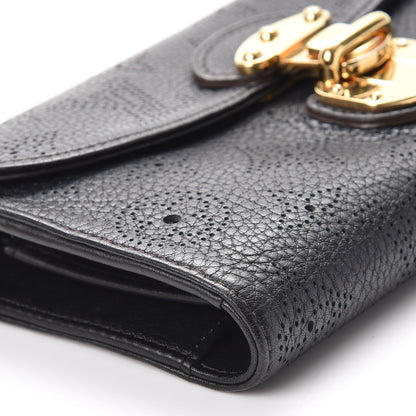 Louis Vuitton Mahina Amelia Wallet Black 10 of 11
