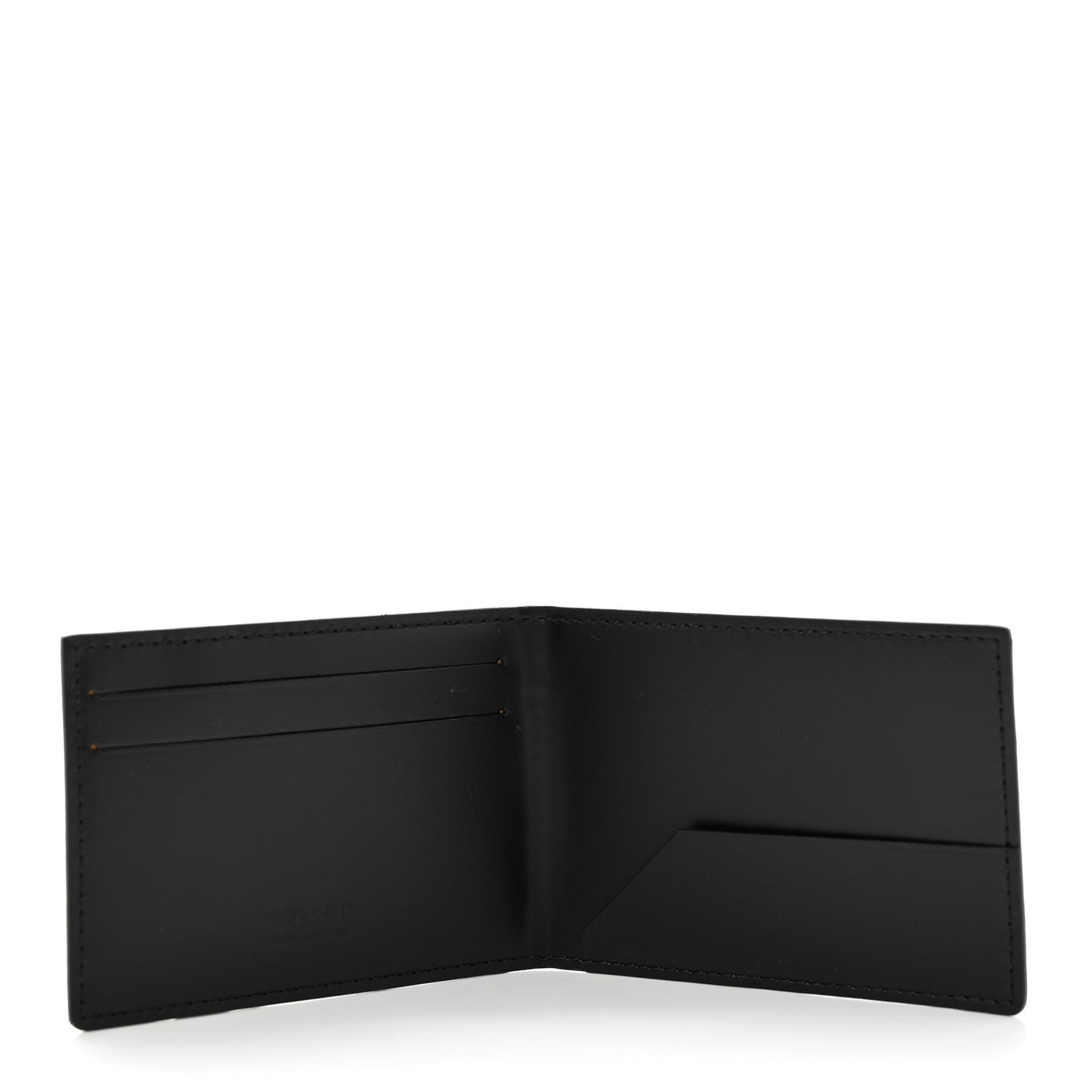 Goyardine Insert Victoire Card Wallet Black