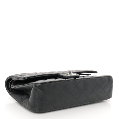 Chanel Lambskin Quilted Medium Double Flap Black 4 of 16
