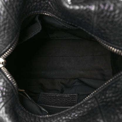 Alexander Wang Pebbled Lambskin Inside Out Rocco Black Nickel Hardware 5 of 10
