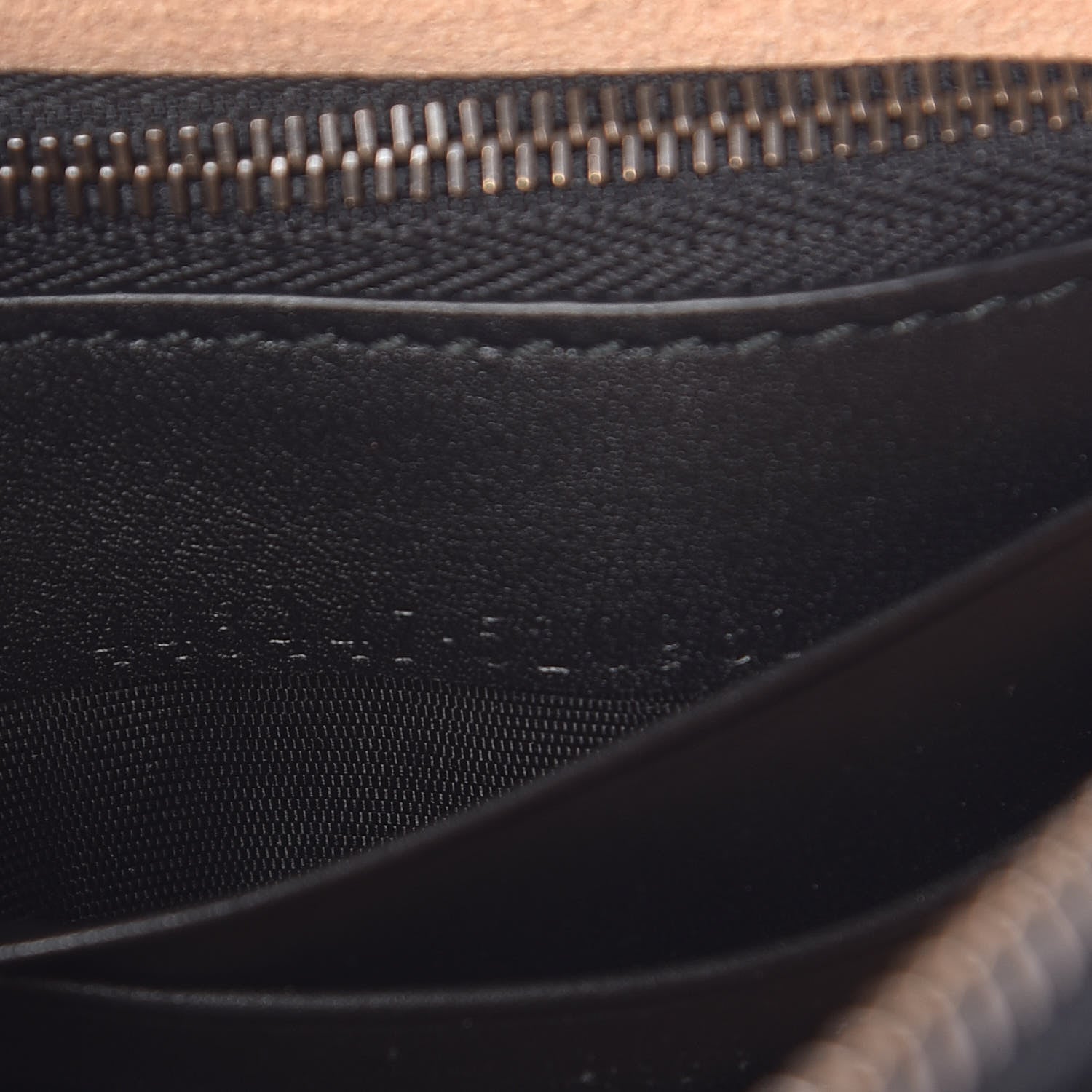 Gucci Calfskin Matelasse Mini GG Marmont Chain Bag Black 6 of 11