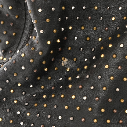 Saint Laurent Calfskin Rock Studded Easy Sac Black 15 of 24