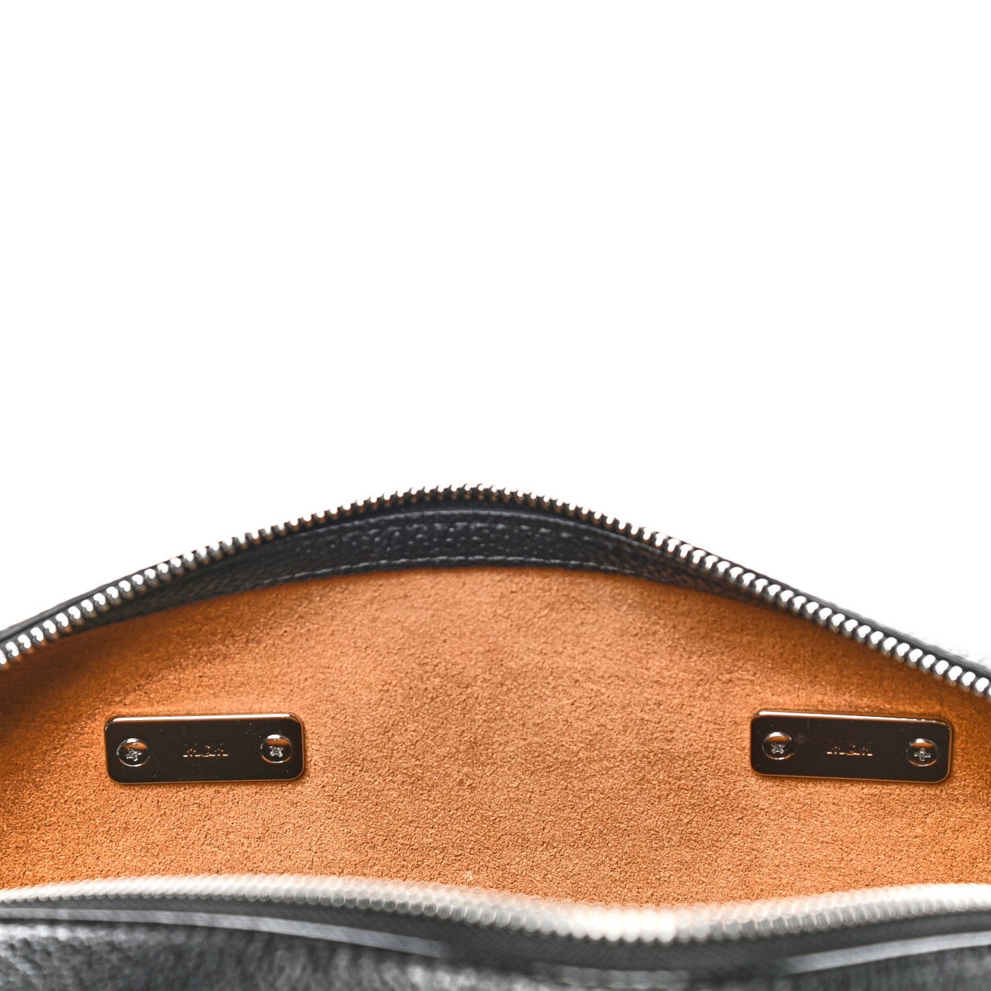 Grained Calfskin Large Ella Boston Black