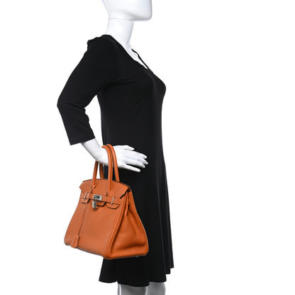 Hermes Togo Birkin 30 Orange 2 of 15