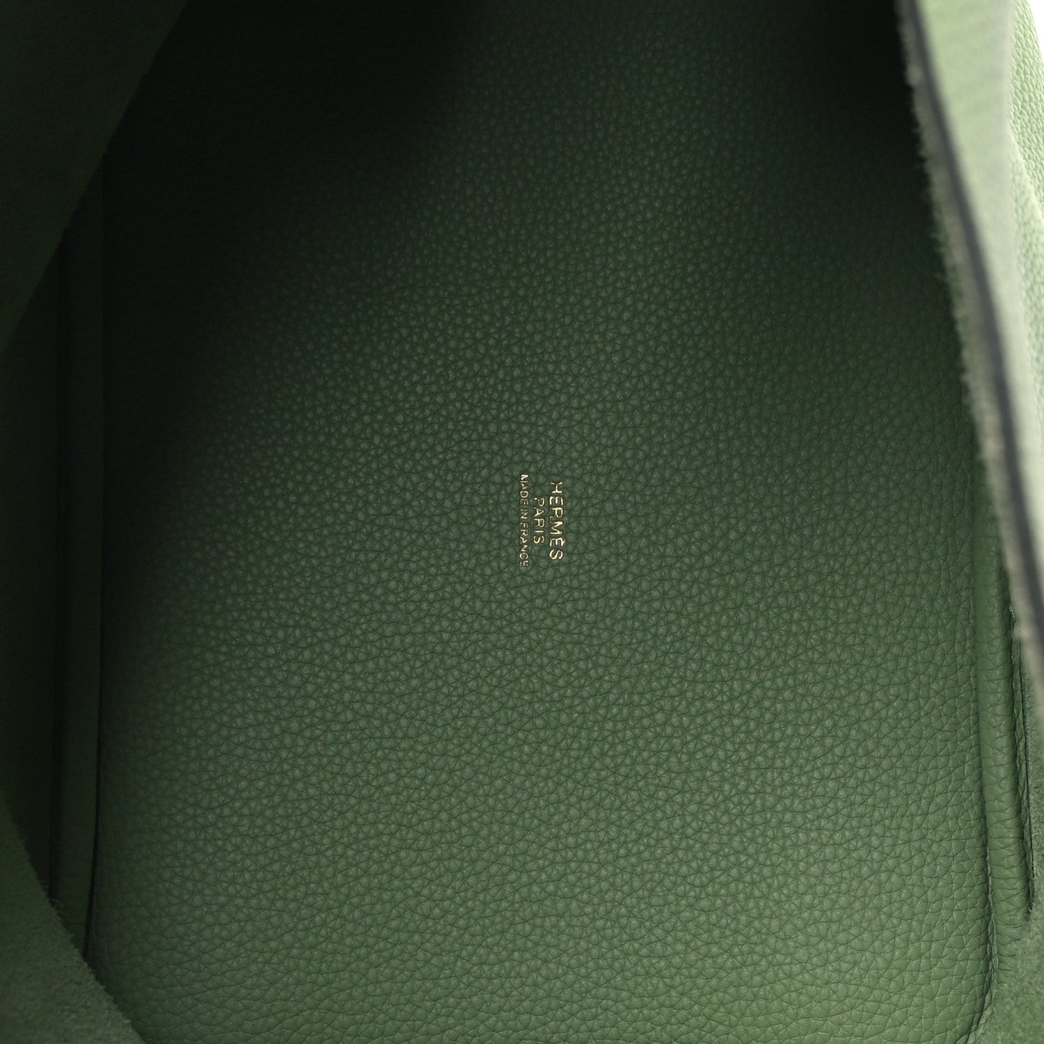 Hermes Taurillon Maurice Picotin Lock 22 MM Vert Criquet 5 of 10