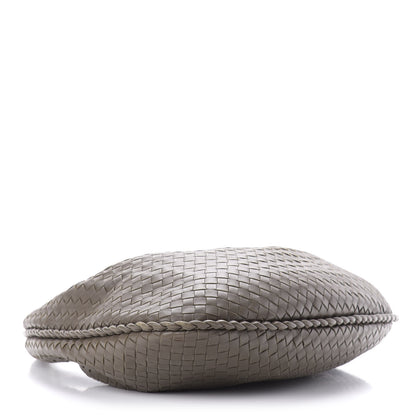 Bottega Veneta Nappa Intrecciato Medium Veneta Hobo Grey 4 of 11
