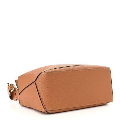 Loewe Grained Calfskin Small Puzzle Bag Tan 4 of 9