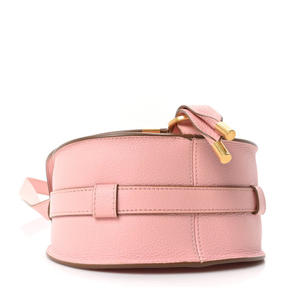 Chloe Grained Calfskin Small Marcie Saddle Bag Blossom Pink 3 of 9