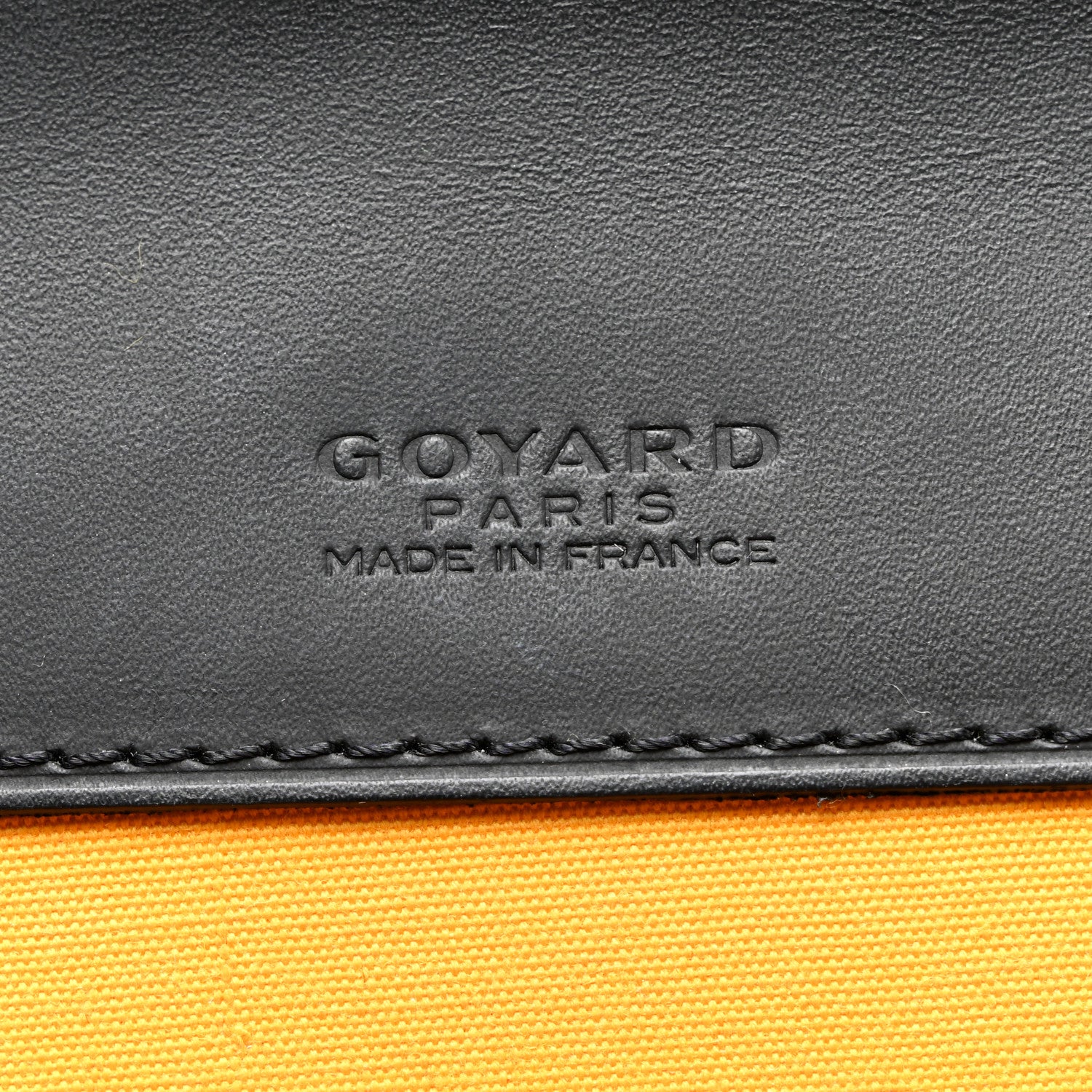 Goyard Goyardine Monte Carlo Bois Clutch With Strap Black 6 of 10