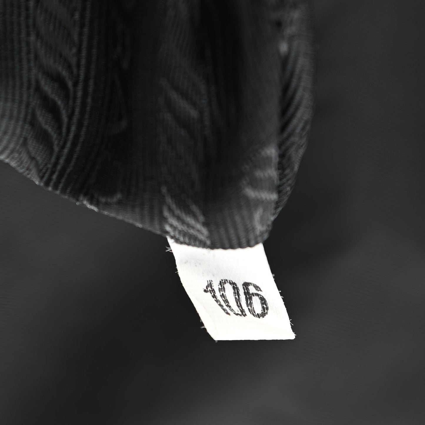 Tessuto Nylon Shoulder Bag Black